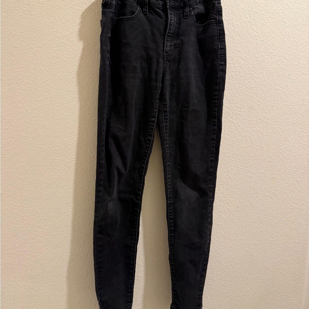 SO Women's Dark Black Skinny Jeans